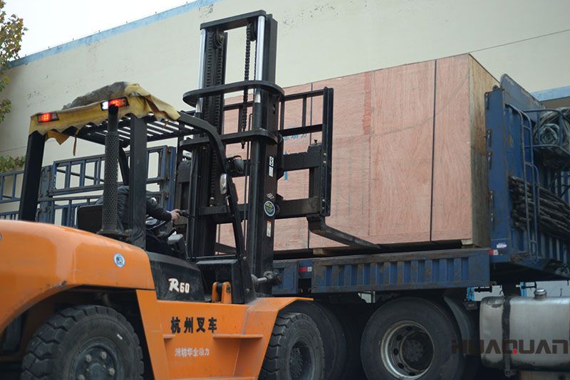 一臺大功率HQ500GF靜音箱發(fā)電機組3.14發(fā)往山東招遠