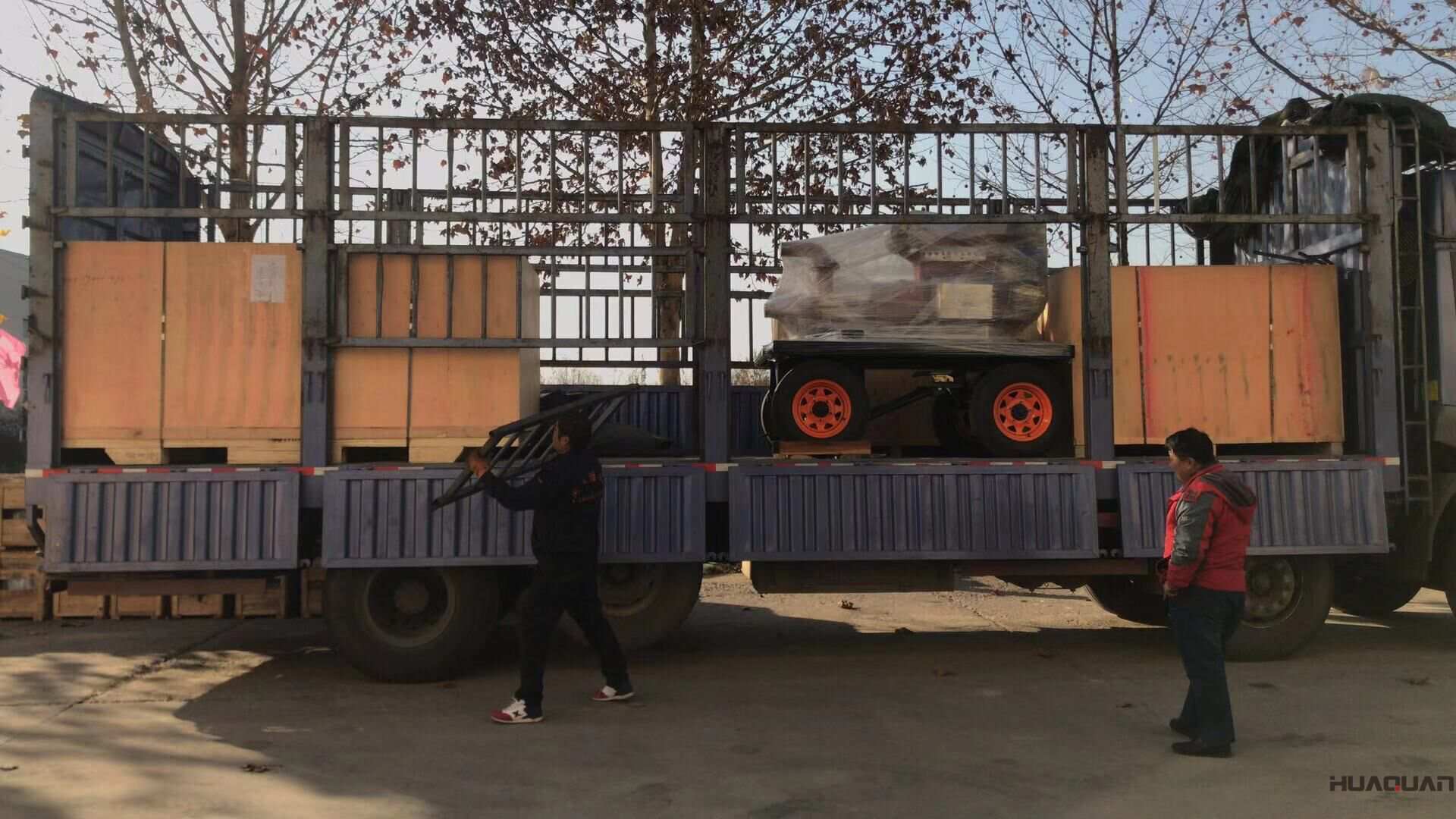 11月14日，河北余先生從華全動力采購的一臺30kw標配柴油發(fā)電機組已經(jīng)順利發(fā)往目的地