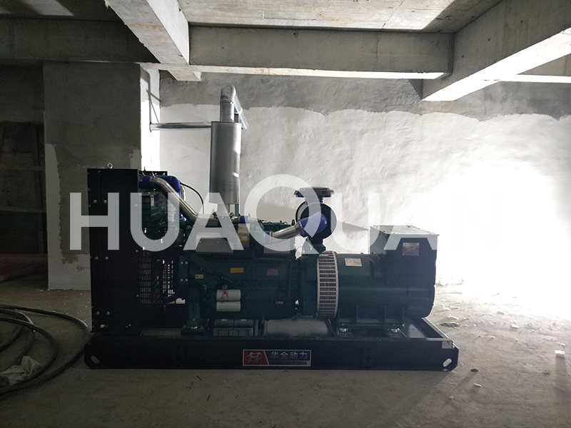 德州市索通小鎮(zhèn)糧油儲備400KW發(fā)電機(jī)組電站項目