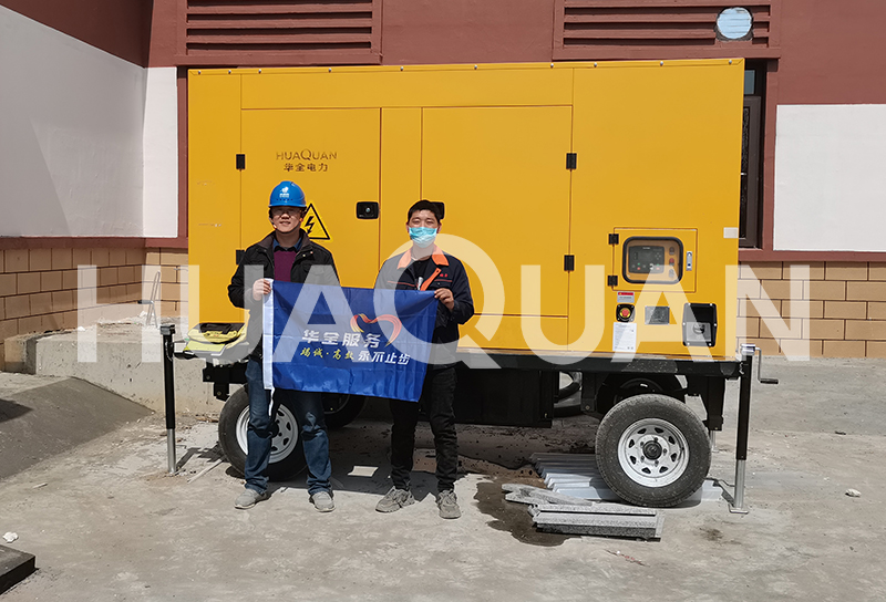 新疆某部隊500kW發(fā)電機組電站項目