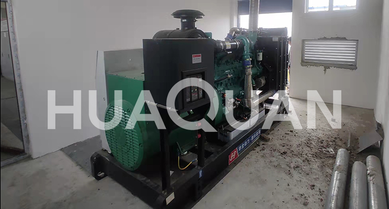 江蘇鹽城某初級中學450kW發(fā)電機組電站項目